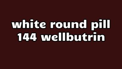 white round pill 144 wellbutrin